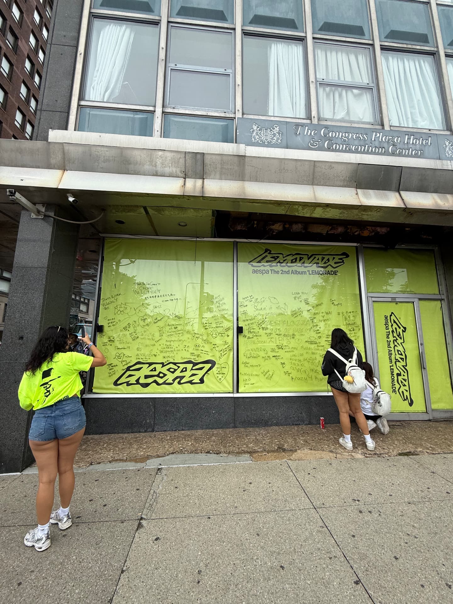 Aespa Lemonade Window Wrap