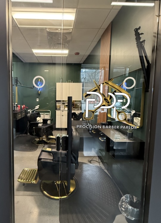 Perforated window film with full-color graphics