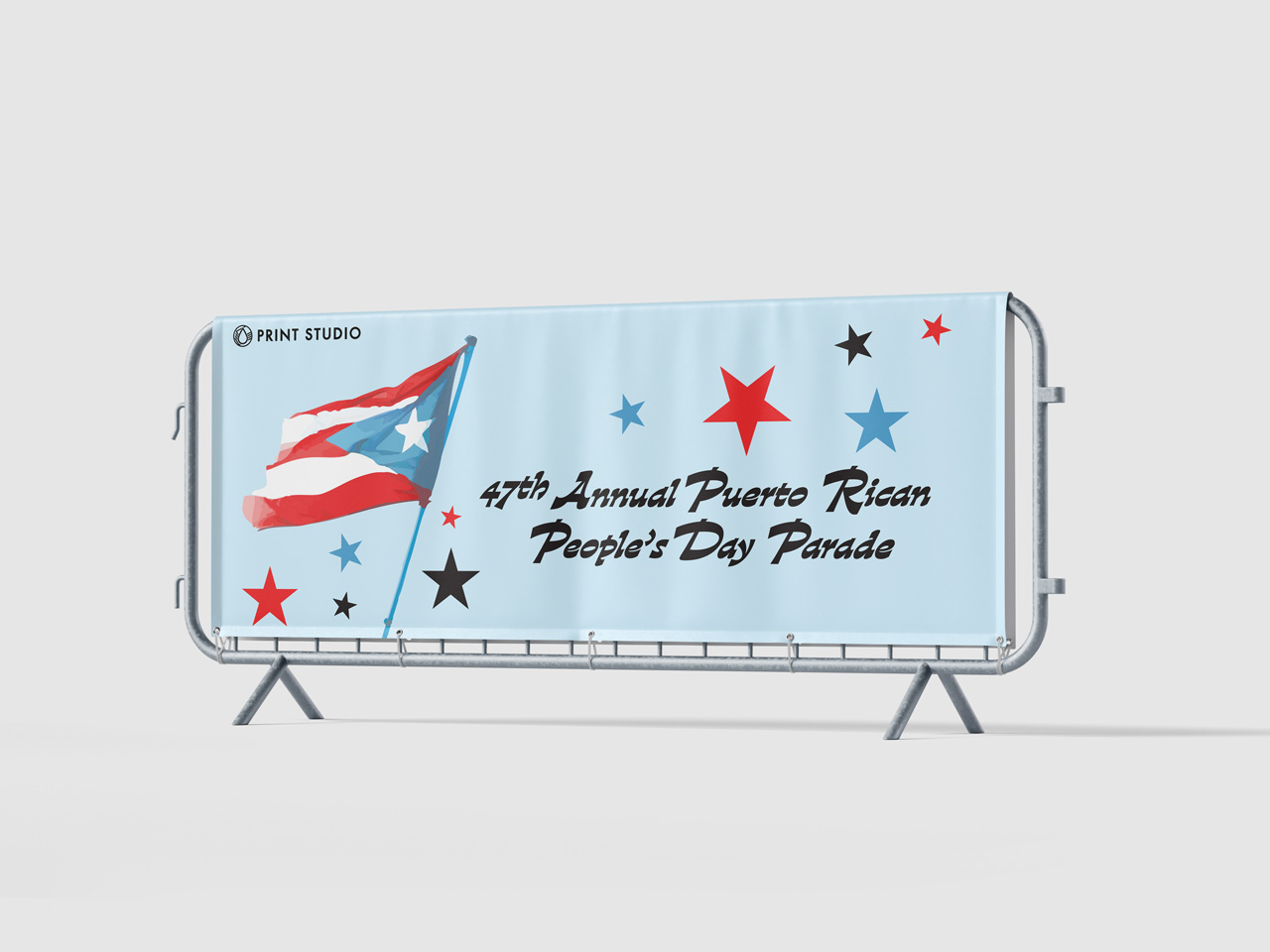Puerto Rican People's Day Parade Banner