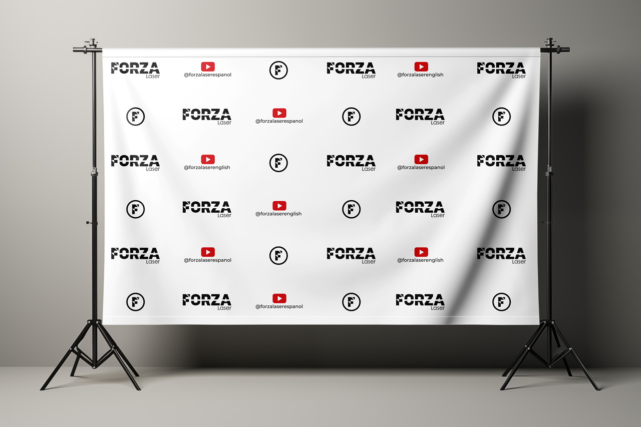 FORZA Laser Brand Step & Repeat
